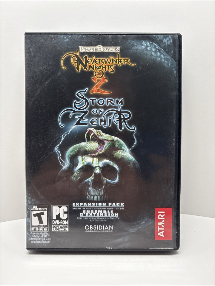 Neverwinter Nights 2: Storm of Zehir Expansion Pack 2008 (PC DVD-ROM) COMPLETE