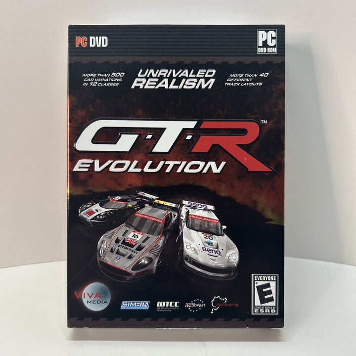 GTR Evolution PC Game (PC, 2008) Complete CIB