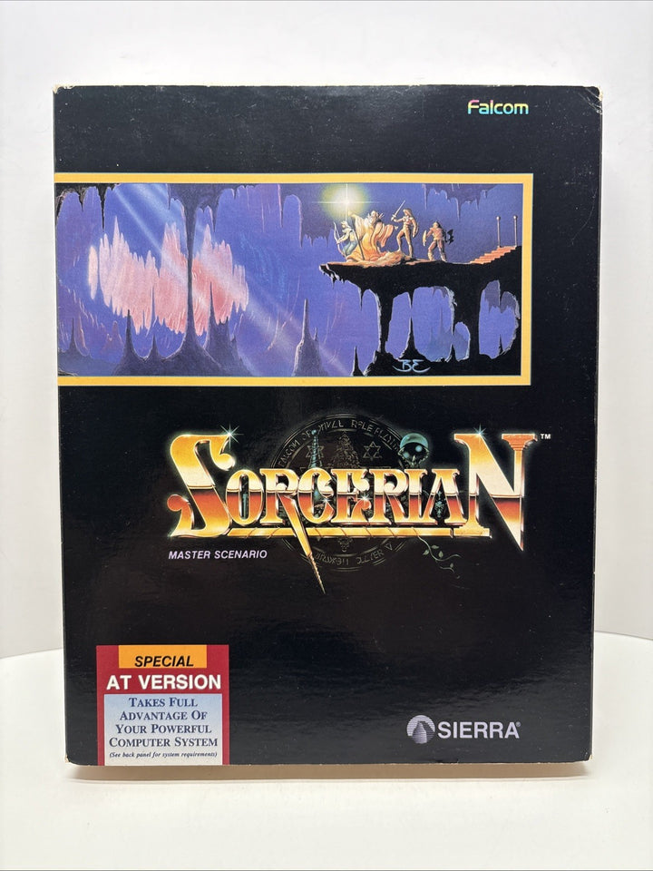 Sorcerian Master Scenario (3.5" & 5.25" PC, 1990, Sierra Big Box)