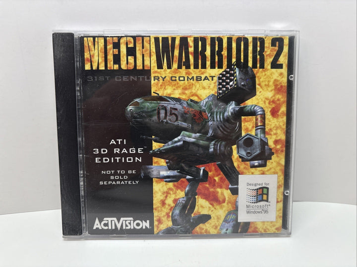 MECHWARRIOR 2 - ATI 3D Rage Edition Mech Warrior - PC CD-ROM