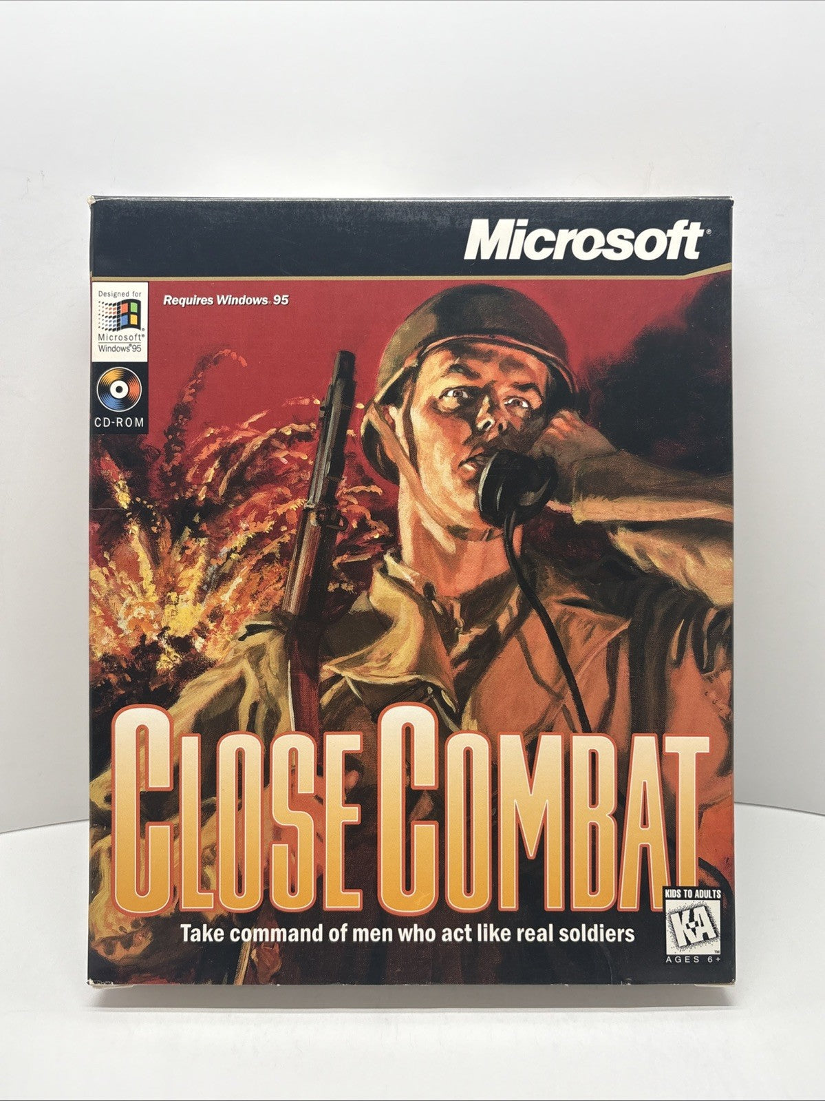 Close Combat (1996) Microsoft PC CD-ROM