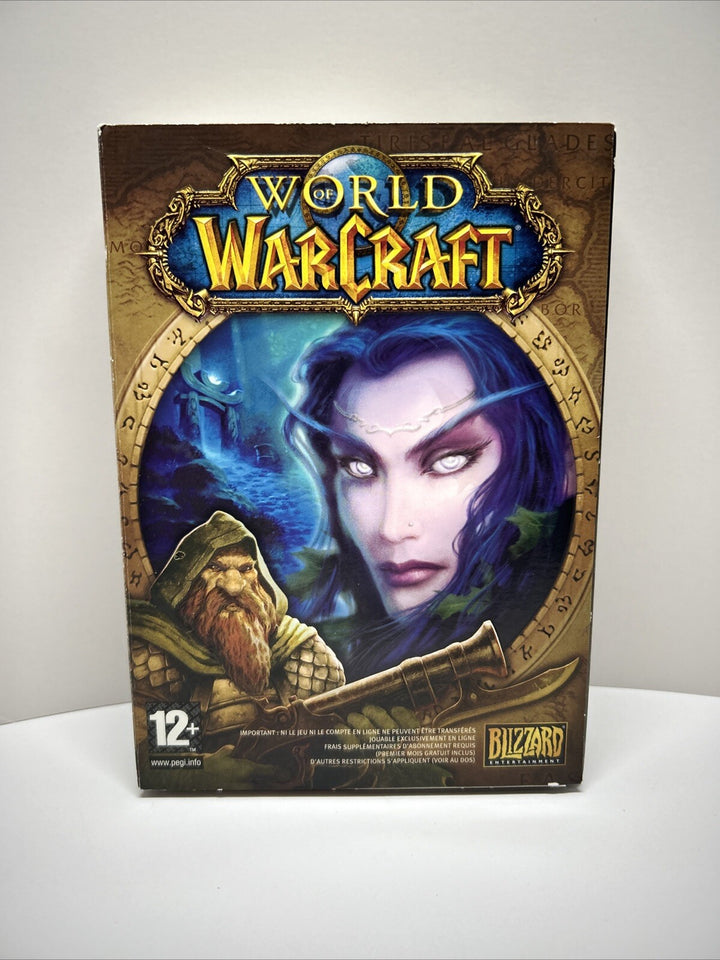 World of Warcraft Windows PC Video Game French - Français - No Manual