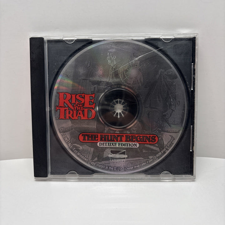 Rise of the Triad: The Hunt Begins Deluxe Edition (PC, CD-ROM, DOS) 1995