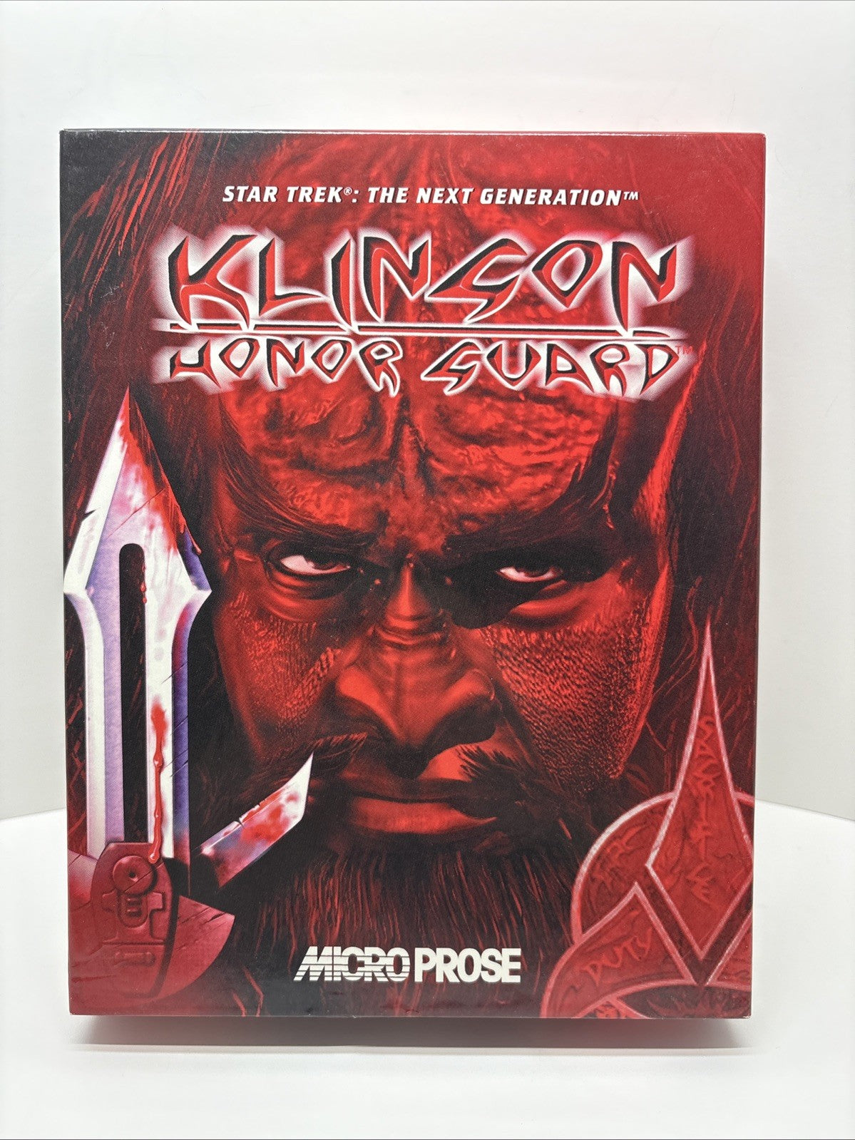 Star Trek TNG Klingon Honor Guard (1998)• PC Game Big Box MicroProse - French