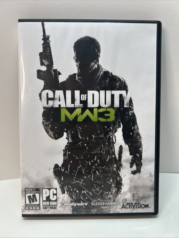 Call of Duty: Modern Warfare 3 (PC, 2011) French Canadian version