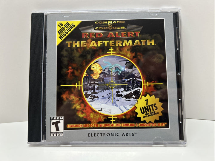 Command & Conquer: Red Alert The Aftermath PC, 1997 CD-ROM
