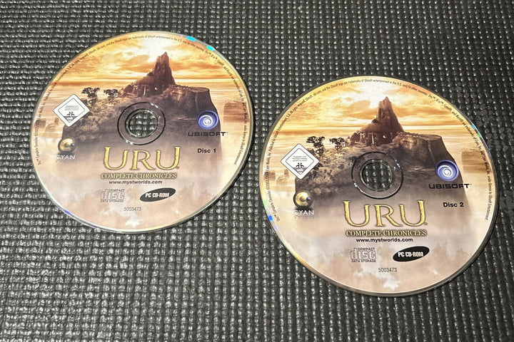Myst Uru: Complete Chronicles (PC, 2004) Disc 1 And Disc 2 Only