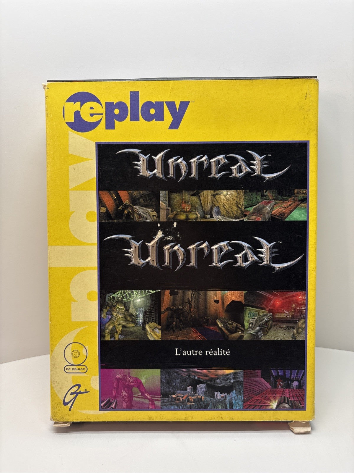 Unreal PC Big Box Replay Edition Epic Games FPS Classic Vintage 1990s - French