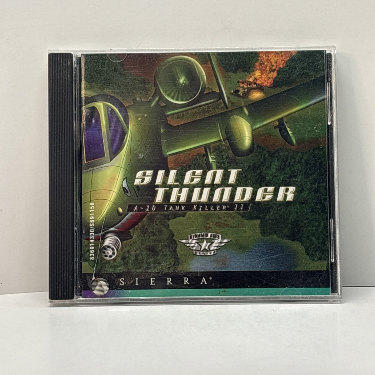 Silent Thunder: A-10 Tank Killer II (Windows PC CD-ROM, Sierra, 1996)