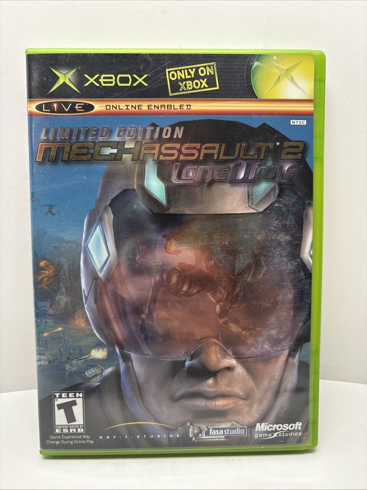 MechAssault 2: Lone Wolf - Limited Edition (Microsoft Xbox) Complete w/ Manual