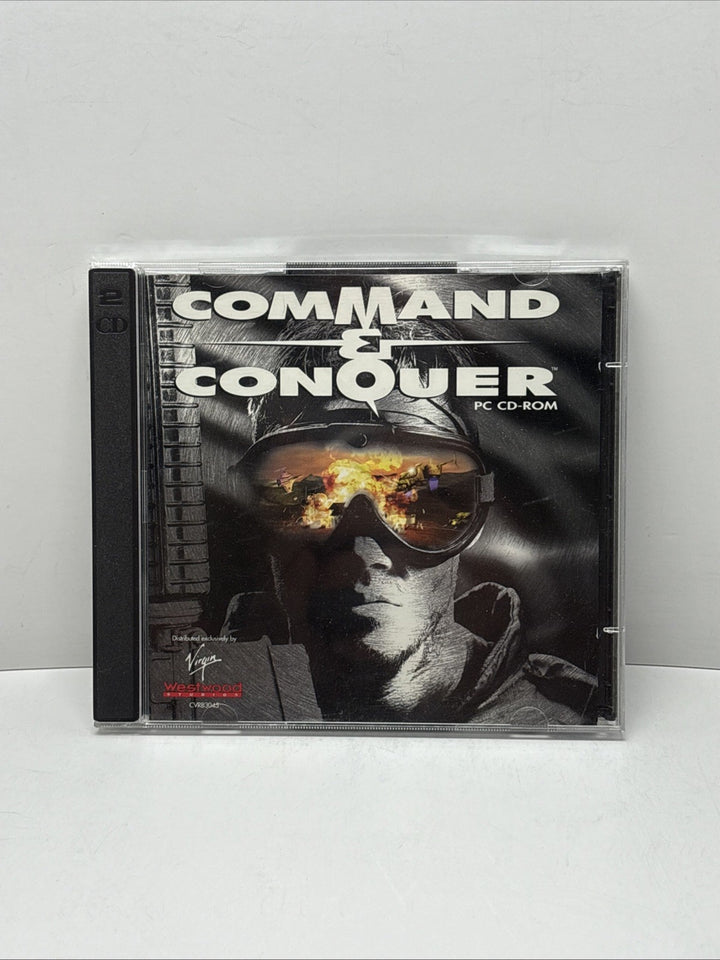 Command & Conquer PC CD-Rom 1995 2-Disc C&C Westwood