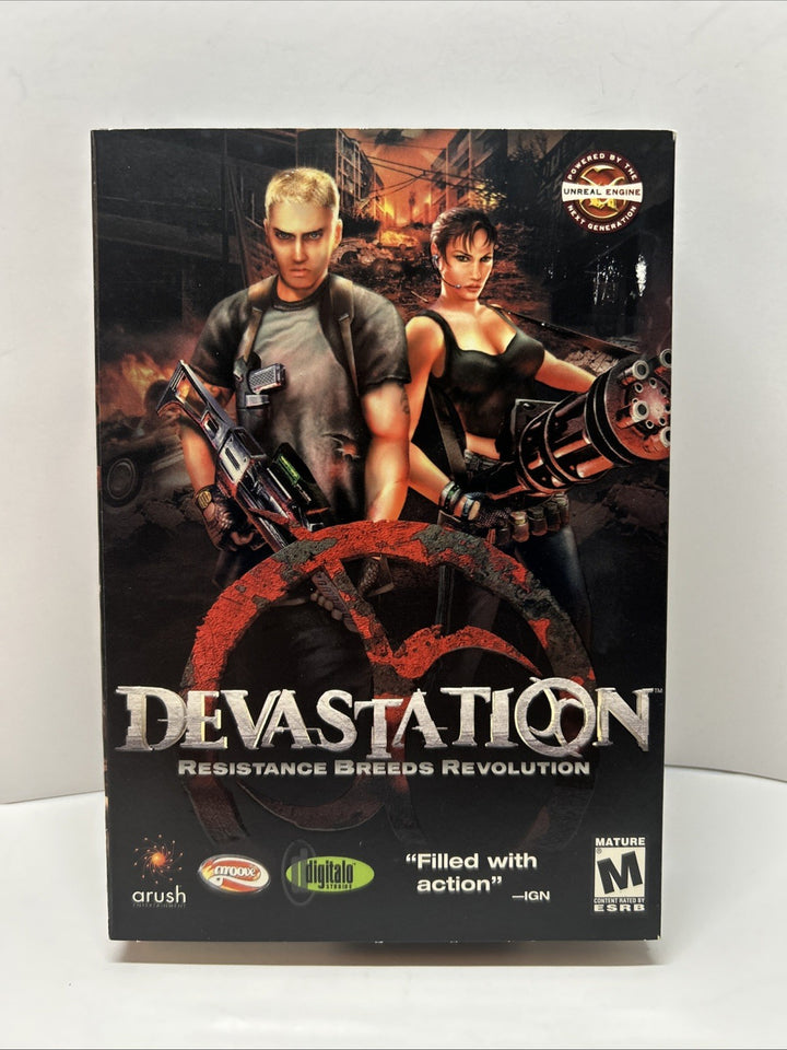 Devastation: Resistance Breeds Revolution PC Game Small Box