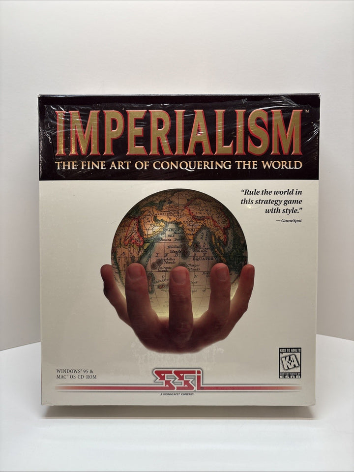 Imperialism Big Box PC/Mac CD-ROM SSI Complete w/ Manual & Tech Insert