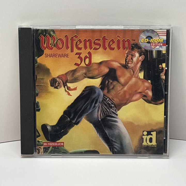 Wolfenstein 3d Shareware PC CD-ROM  w/ Jewel Case (Id Software, 1993)