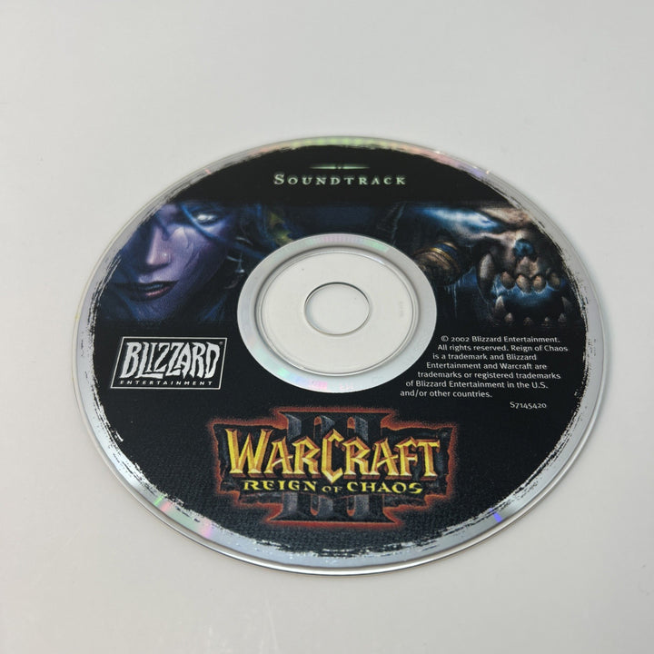 Warcraft III: Reign of Chaos [Soundtrack] (CD, 2002, Blizzard) Disc Only