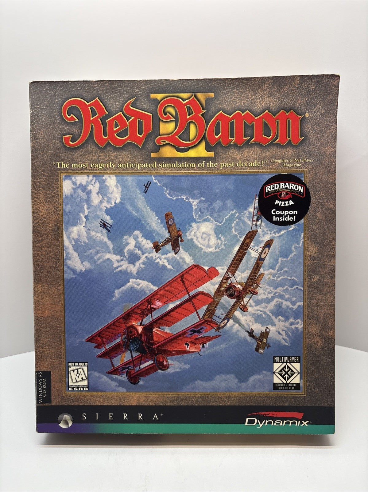 Red Baron II (2) (1997) [PC CD-ROM] Complete - Big Box PC