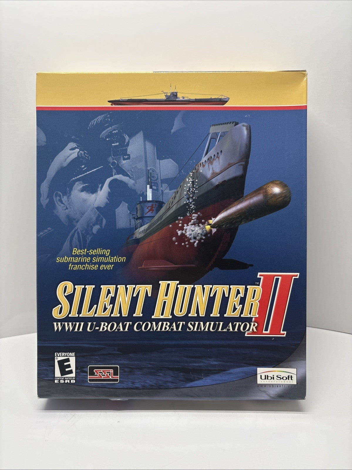 Silent Hunter II WWII U-Boat Combat Simulator  (2001) PC - NEW SEALED