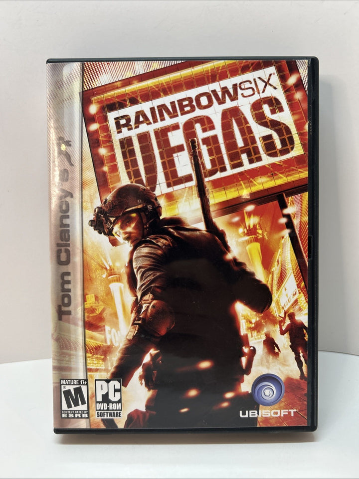 Tom Clancys Rainbow Six Vegas Game  DVD-ROM For PC Windows