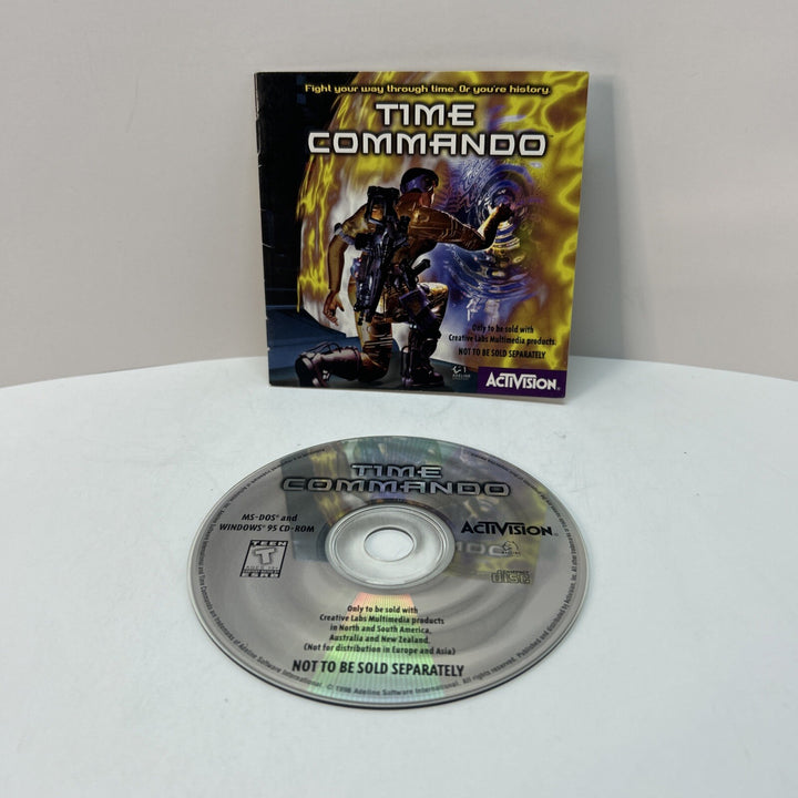Time Commando (PC, 1996) Disc And Manual Only