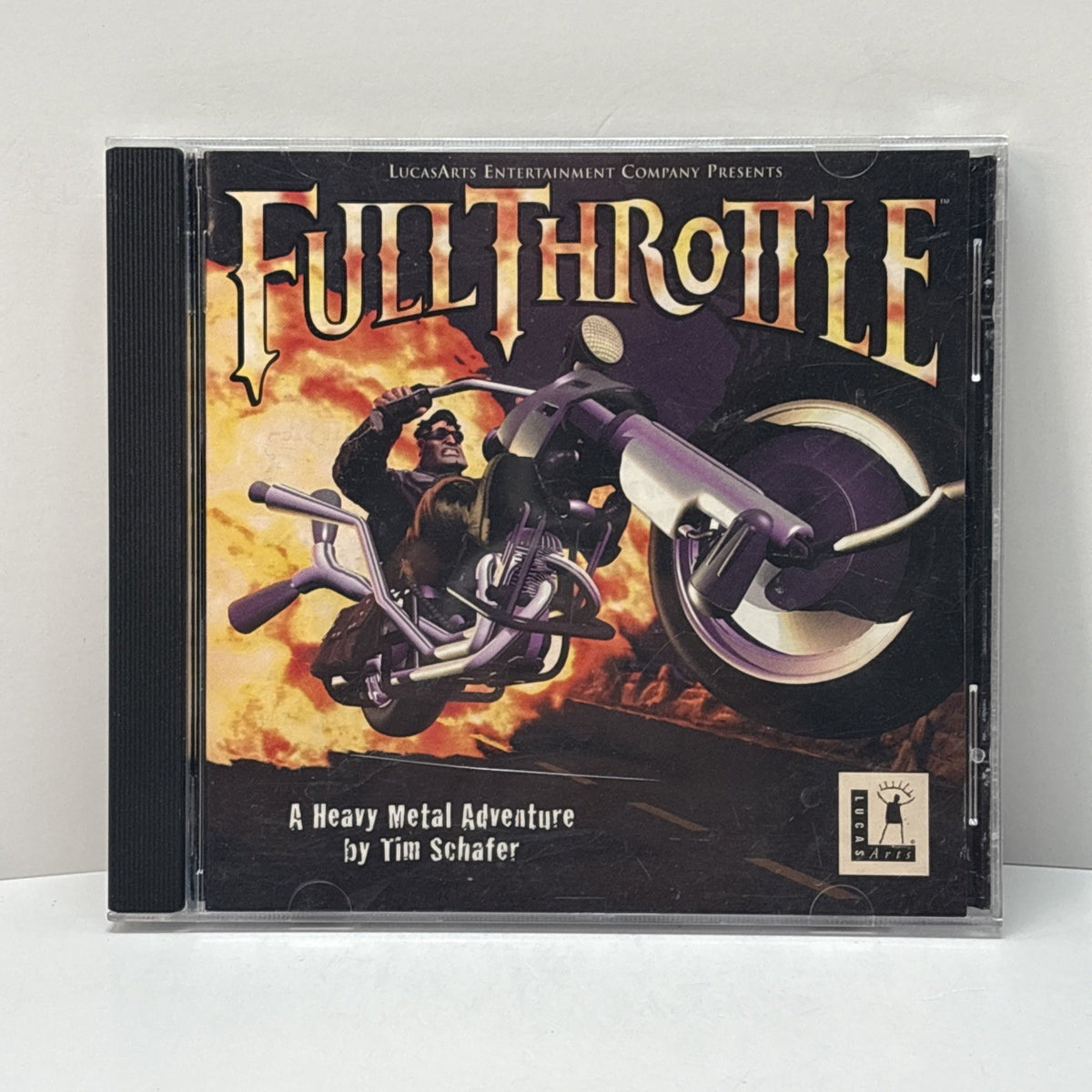 Full Throttle A Heavy Metal Adventure CD-ROM Computer Game Lucas Arts