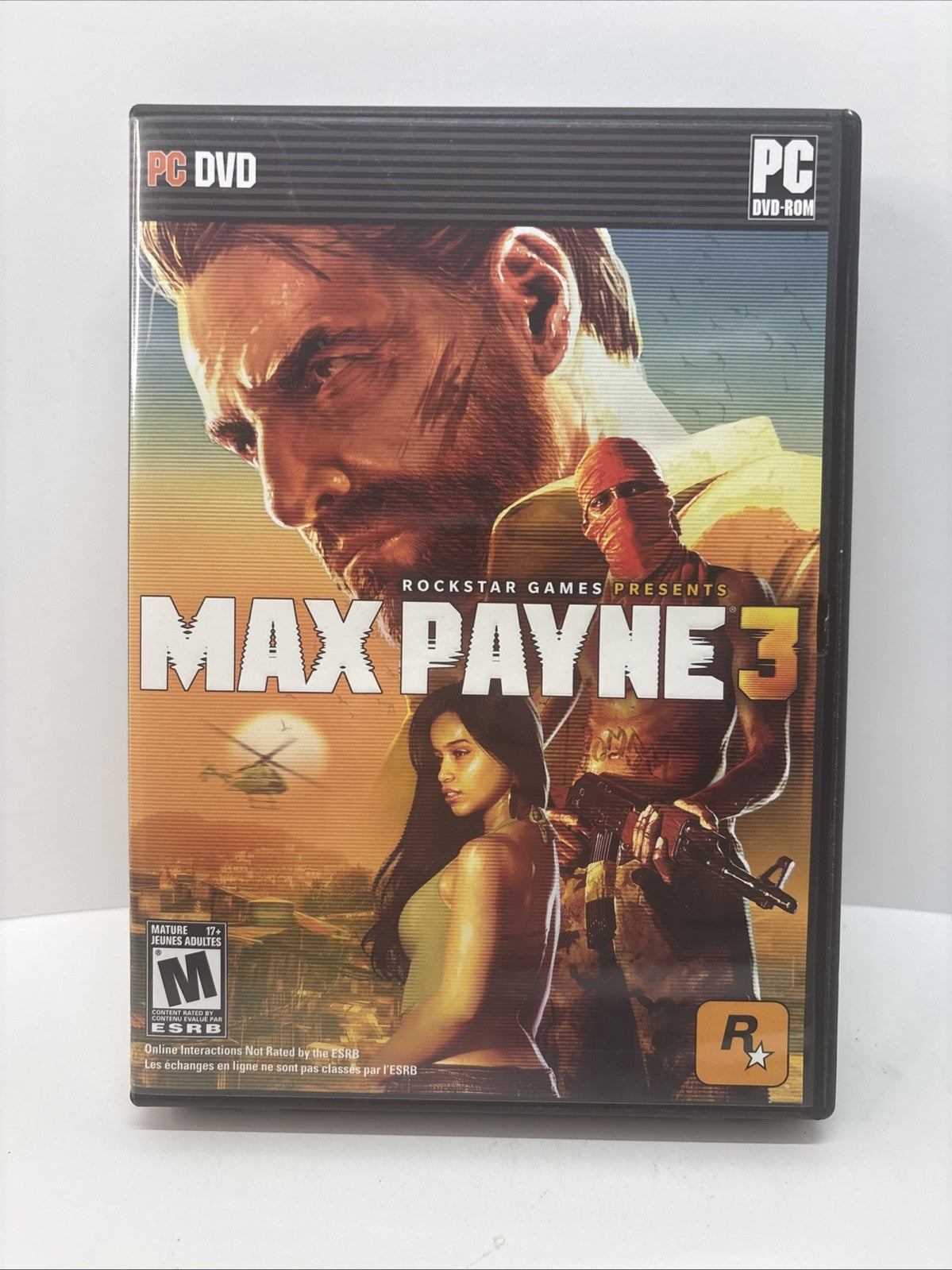 Max Payne 3 (2012) PC Rockstar Complete with Manual 4 Discs