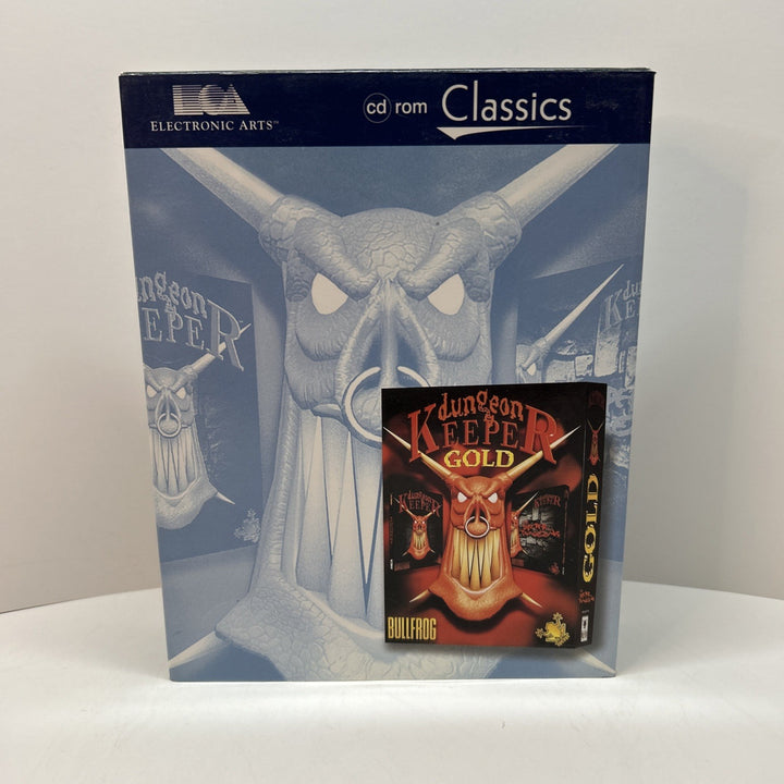 Dungeon Keeper Gold - PC CD-ROM GAME - EA 1998 BIG BOX - French Français