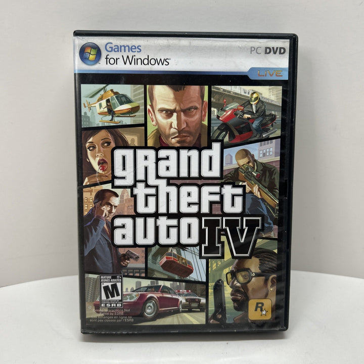 Grand Theft Auto IV (PC DVD, Games for Windows) Small Box, 2 Discs