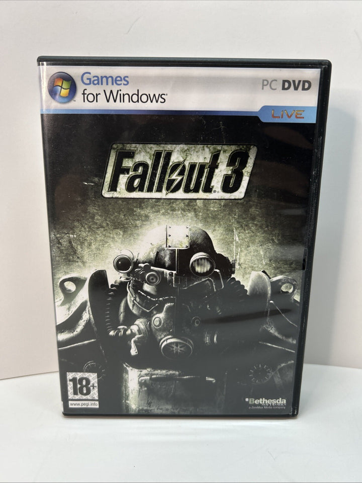 Fallout 3 (PC, Action, Shooter, Bethesda, 2008) French European - Complete CIB