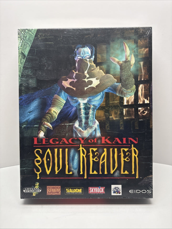 Soul Reaver Legacy of Kain Big Box PC CD-ROM Eidos - Sealed New - French