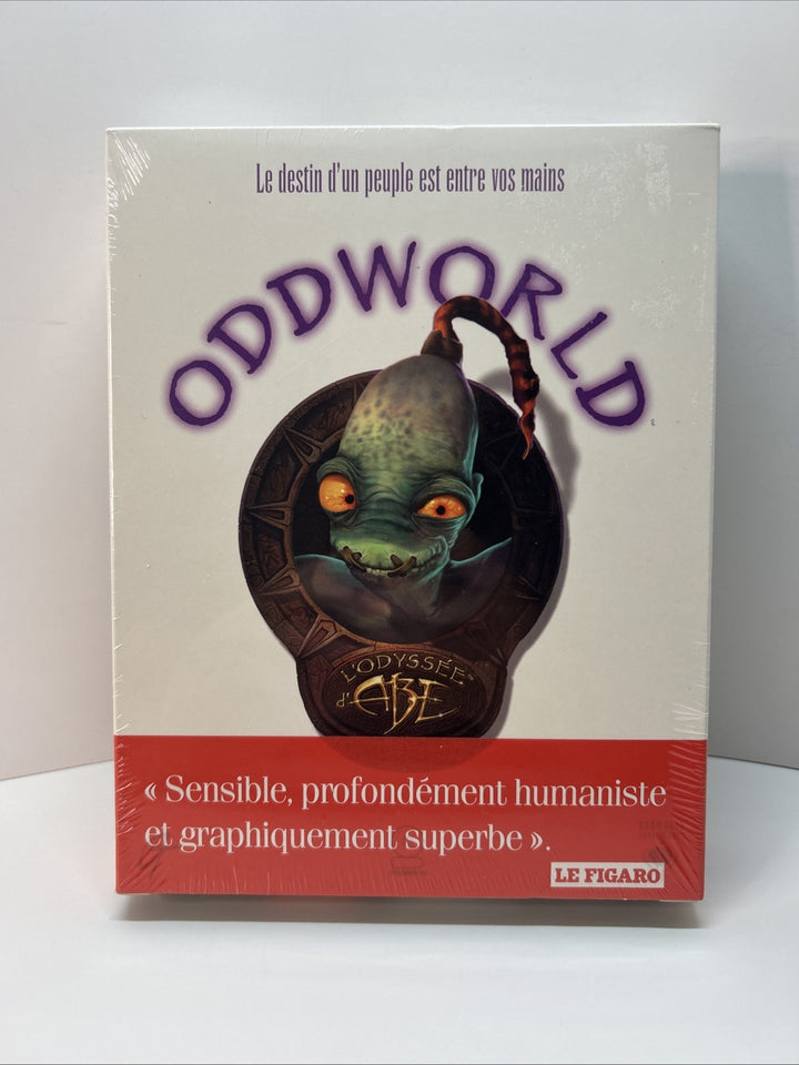 Oddworld - Abe's Oddysee (1997) SEALED - Big Box - French  🇫🇷 L’Odyssée D’Abe