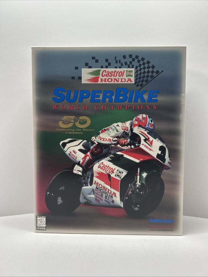Castrol Honda: Superbike - World Champions- PC 1998 Game Big Box