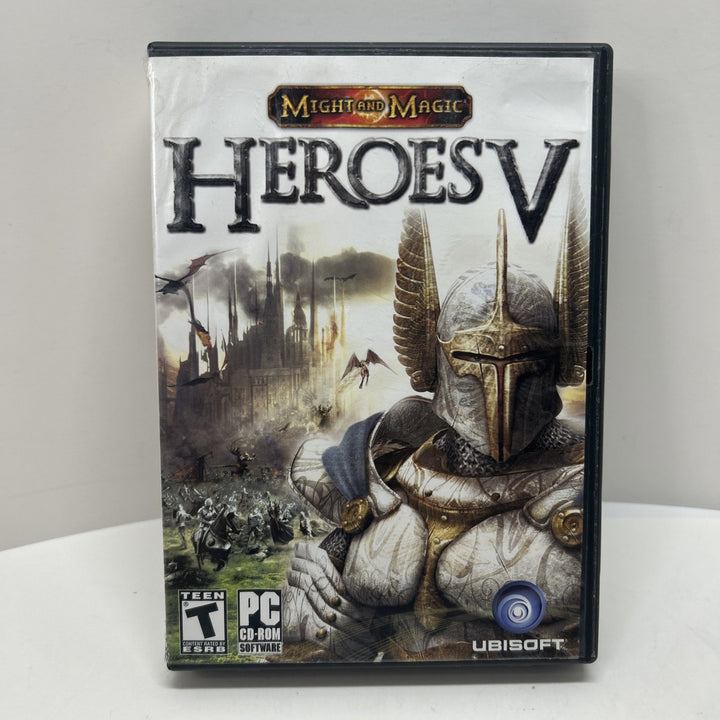 Heroes of Might and Magic V (PC DVD) - 2006 - Water Damage On Back