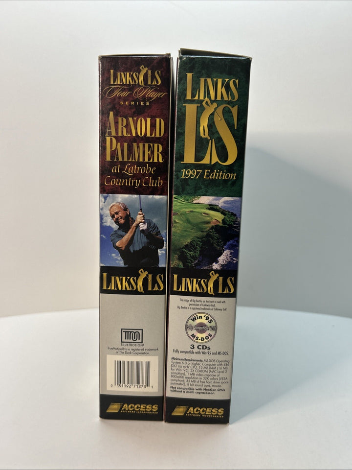 Arnold Palmer at Latrobe Country Club Links LS 1997 CD-Rom PC Win95 - Dual Pack
