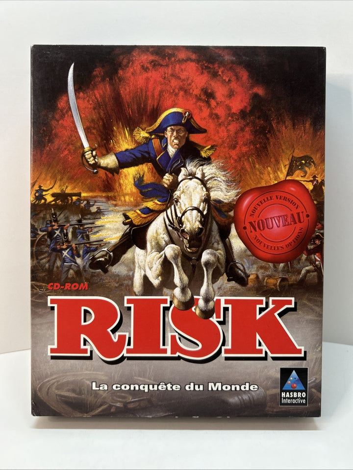 Risk World Conquest Big Box PC CD-ROM 1998 - La Conquete Du Monde - French