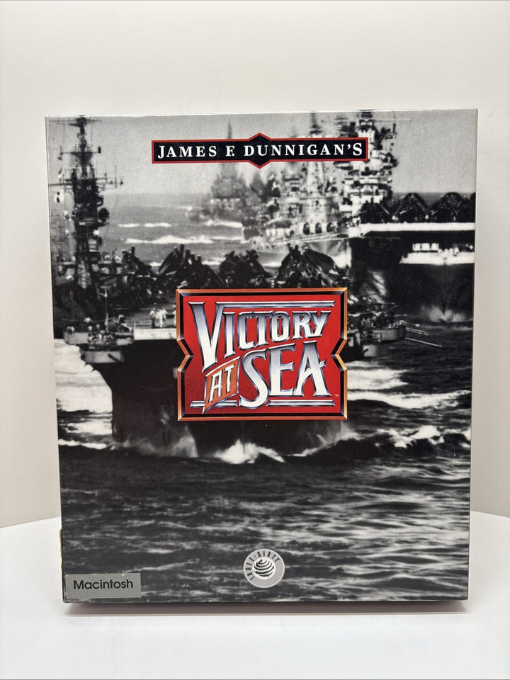 Victory at Sea: Floppy Computer Game World War II In The Pacific Macintosh