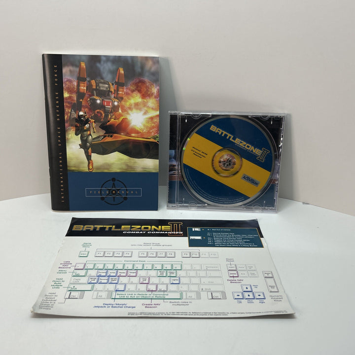 Battlezone 2 II Combat Commander for PC With Box Manuals & Game