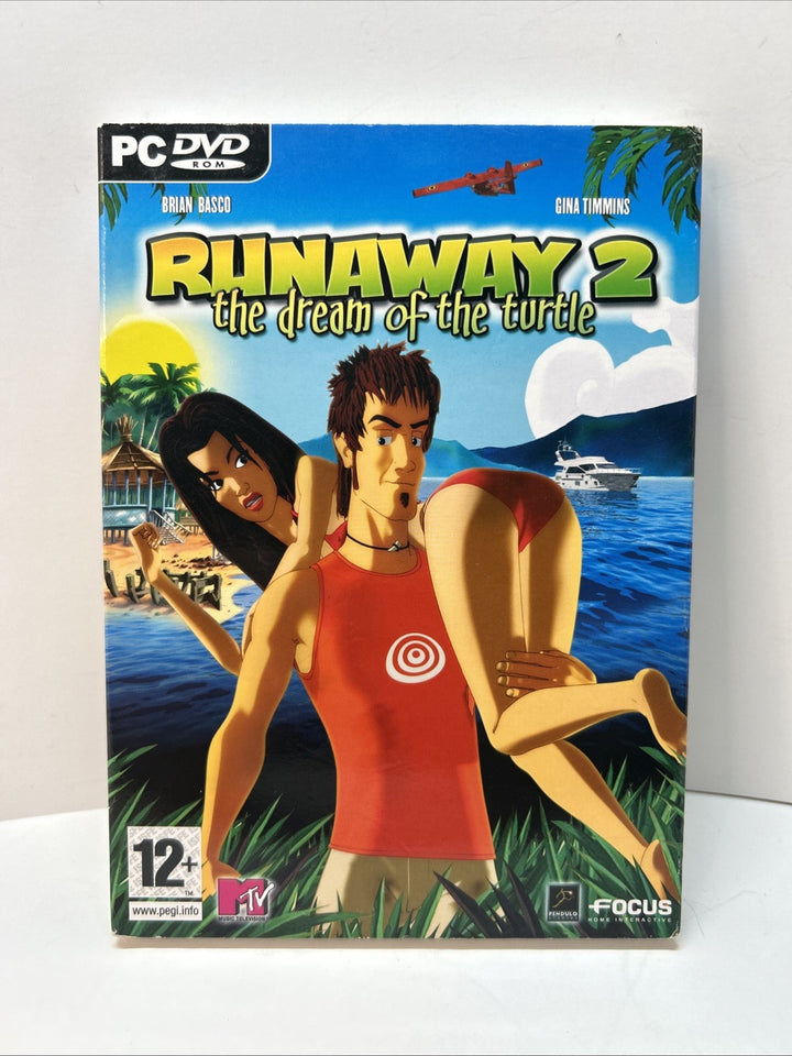 Runaway 2 The Dream of the Turtle (2007, PC) Game