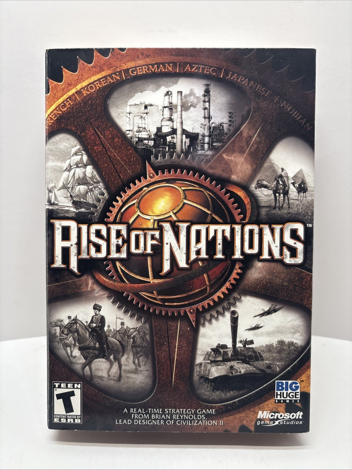 Rise of Nations (PC, 2003) Small Box Game