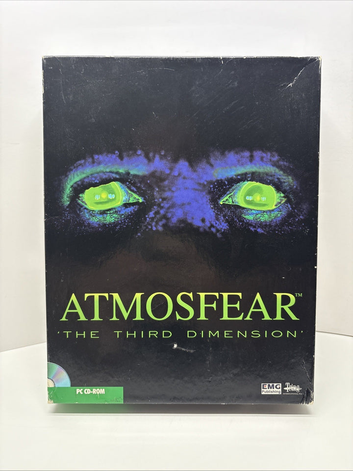 Atmosfear The Third Dimension Rare PC Game Complete Big Box Edition