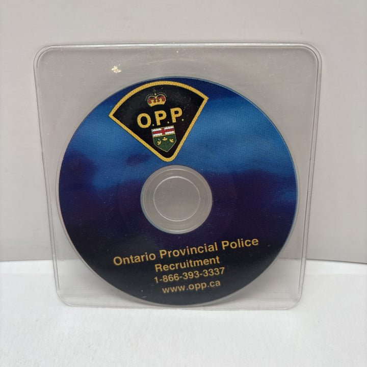 O.P.P. Ontario Provincial Police Recruitment Mini CD-ROM