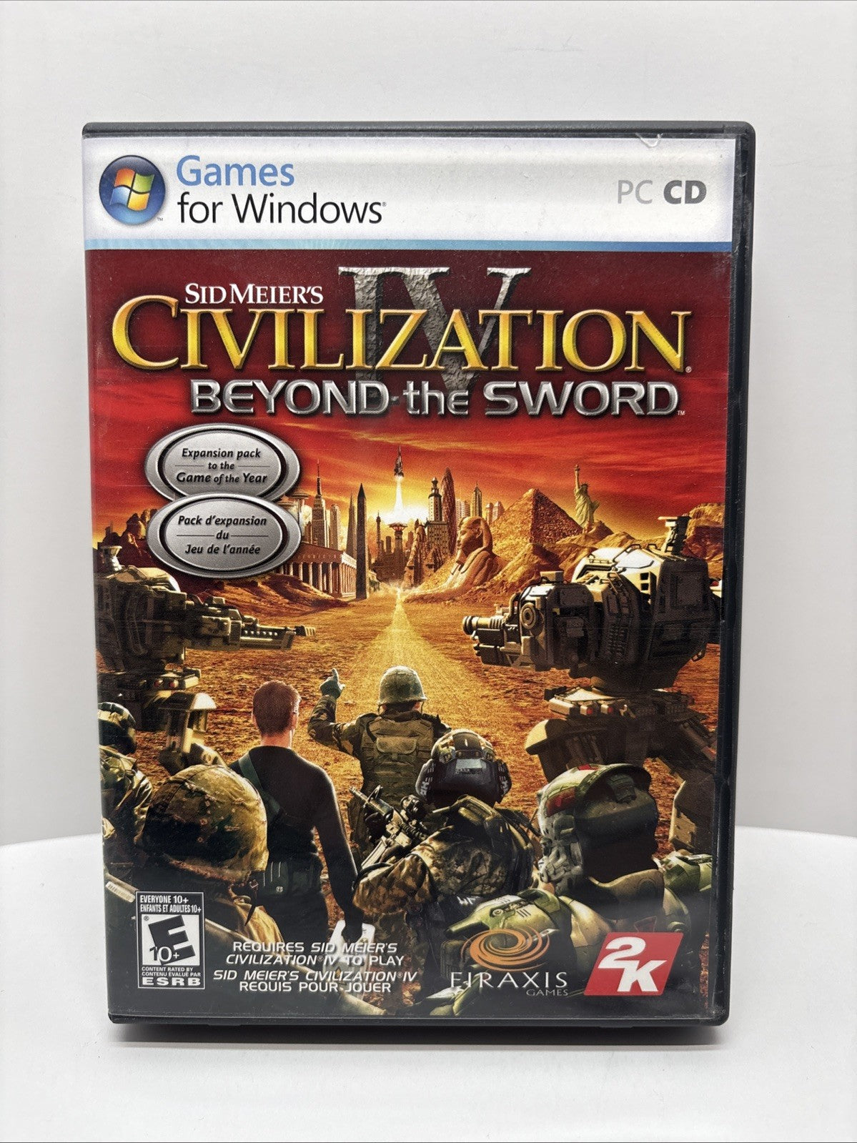 Sid Meiers Civilization IV: Beyond The Sword Expansion Pack (PC, 2007)