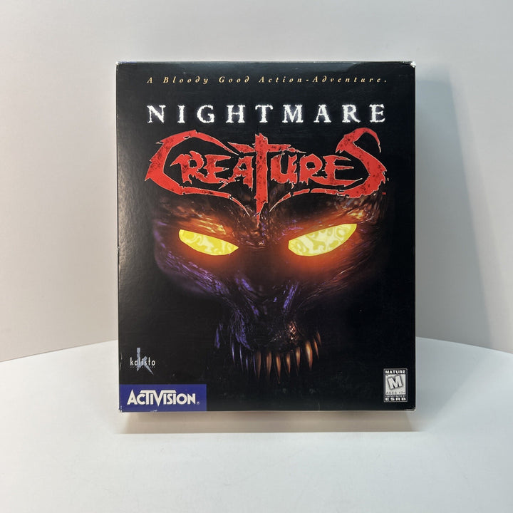 NIGHTMARE CREATURES by ACTIVISION (PC, 1997) Big Box CIB