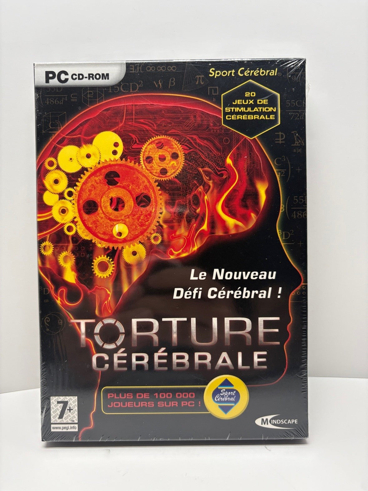 Torture Cerebrale Brain Training PC CD-ROM Sealed FR Edition DVD Case 2007