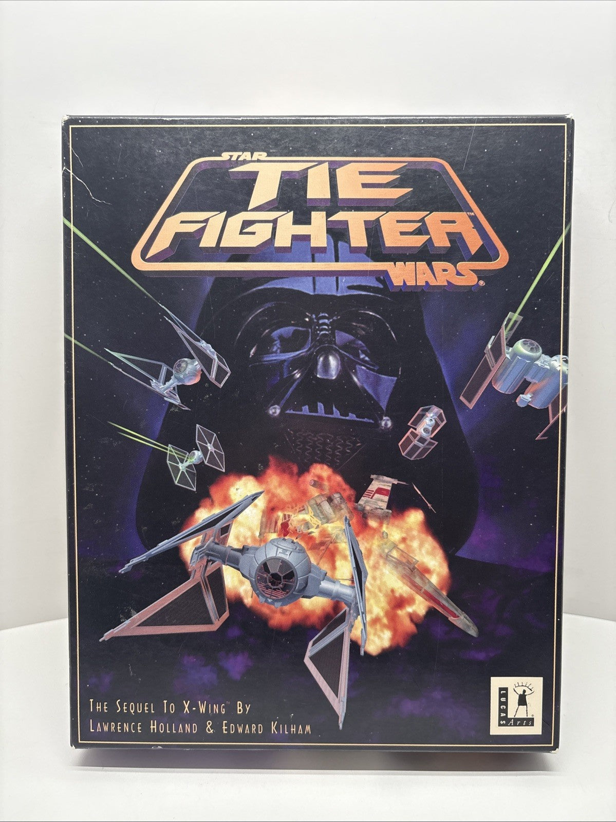 Star Wars Tie Fighter (1994) Big Box PC 3.5” Disk Lucas Arts - No Manual
