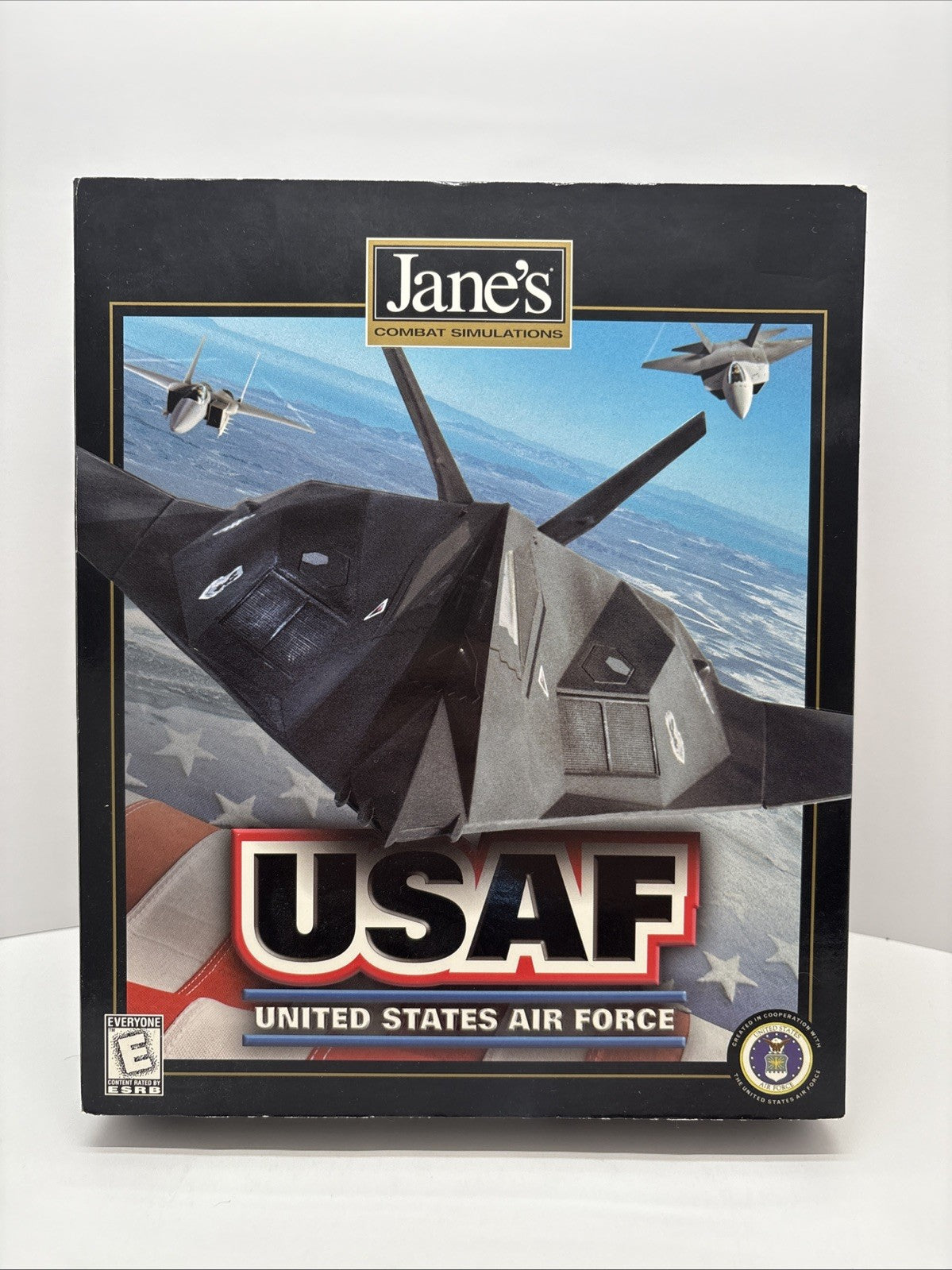 Jane’s USAF United States Air Force (1999) Big Box Combat Simulator  PC CD-ROM