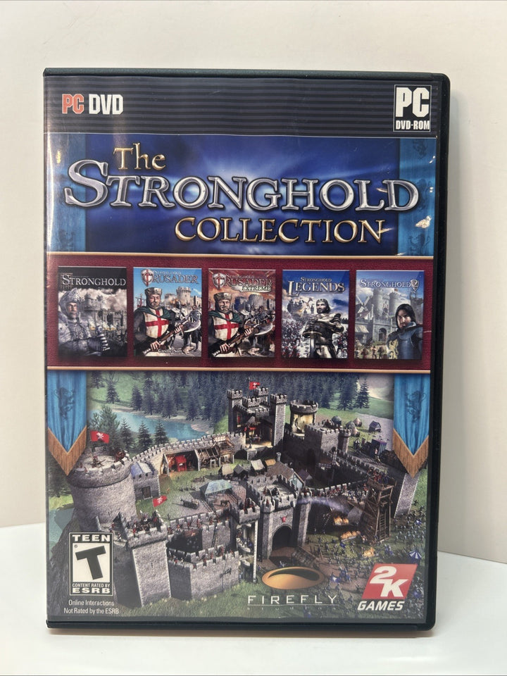 The Stronghold Collection (Windows PC, 2009) DVD-ROM Game UNTESTED