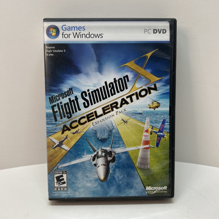 Microsoft Flight Simulator X: Acceleration (PC: Windows, 2007) -     -=No Disc=-