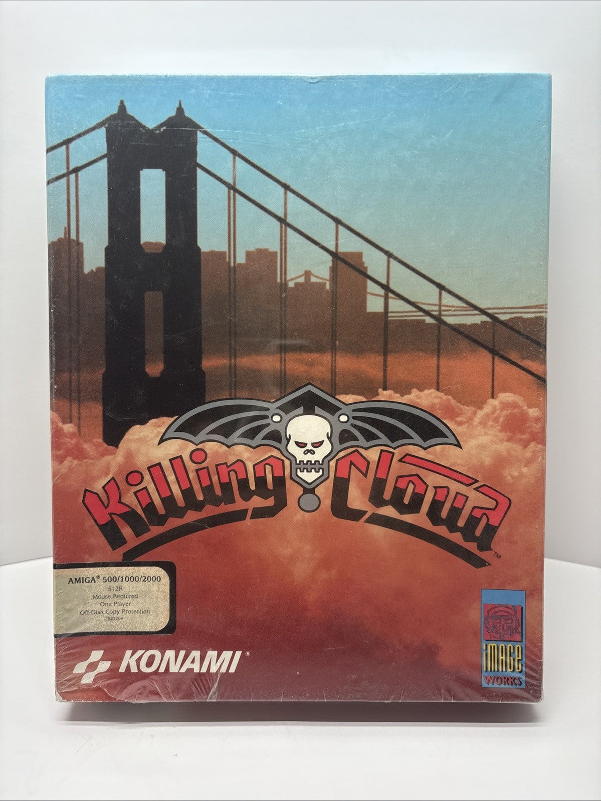 Killing Cloud For Commodore Amiga, NEW FACTORY SEALED, Konami