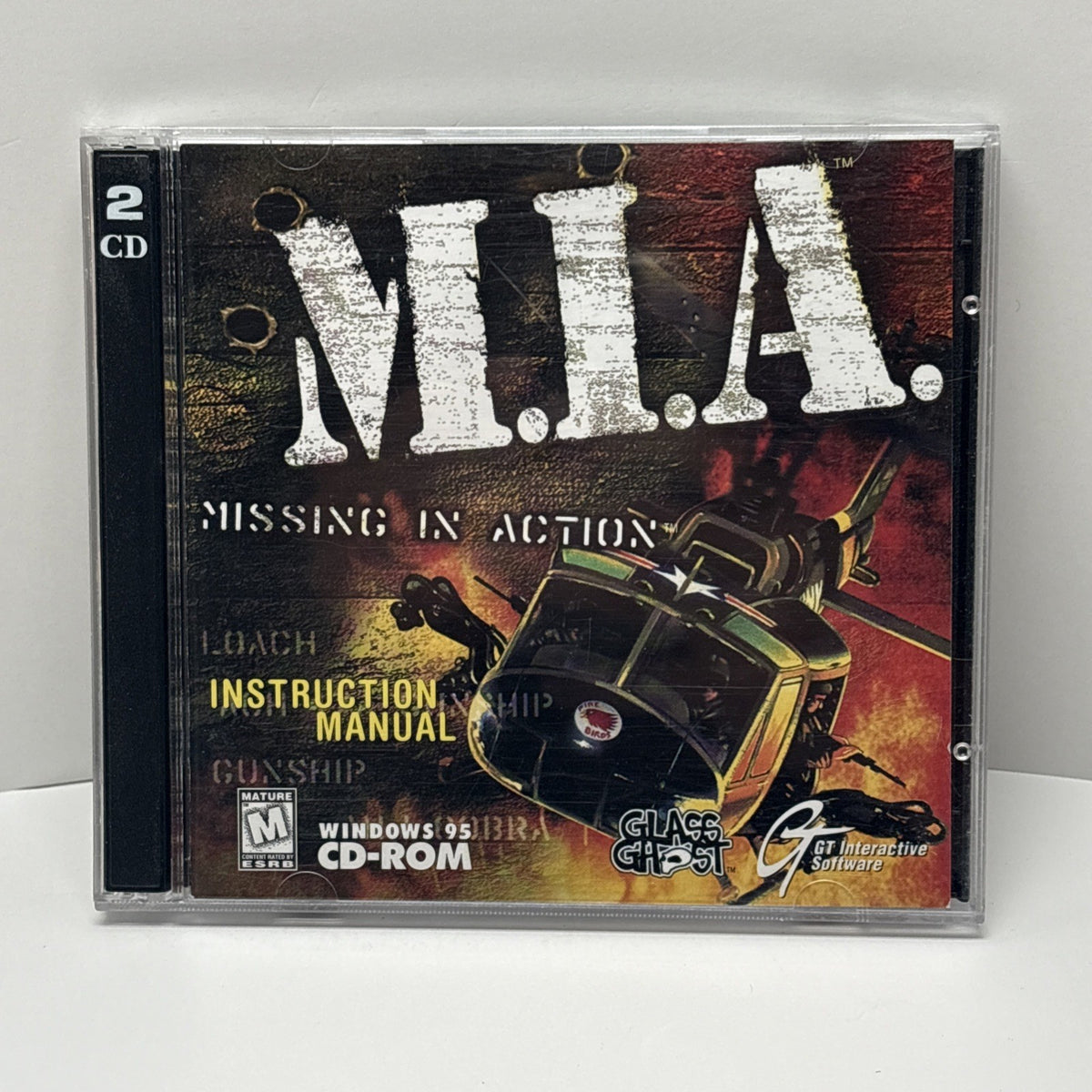 M.I.A Missing In Action Windows 95 PC Game 1998 GT Interactive