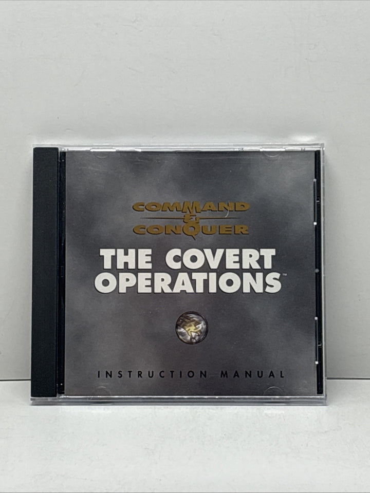 Command & Conquer: The Covert Operations • Game (PC, 1996) Disc In Jewel Case